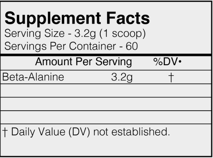 BlackMarket Labs Raw Beta-Alanine