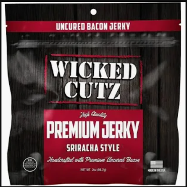 Wicked Cutz Bacon Jerky