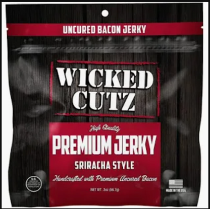 Wicked Cutz Bacon Jerky