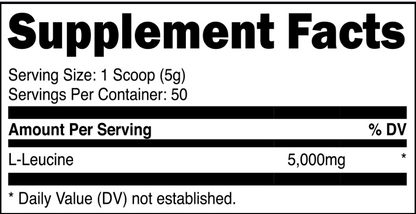 DAS Labs Bucked Up Essentials Leucine