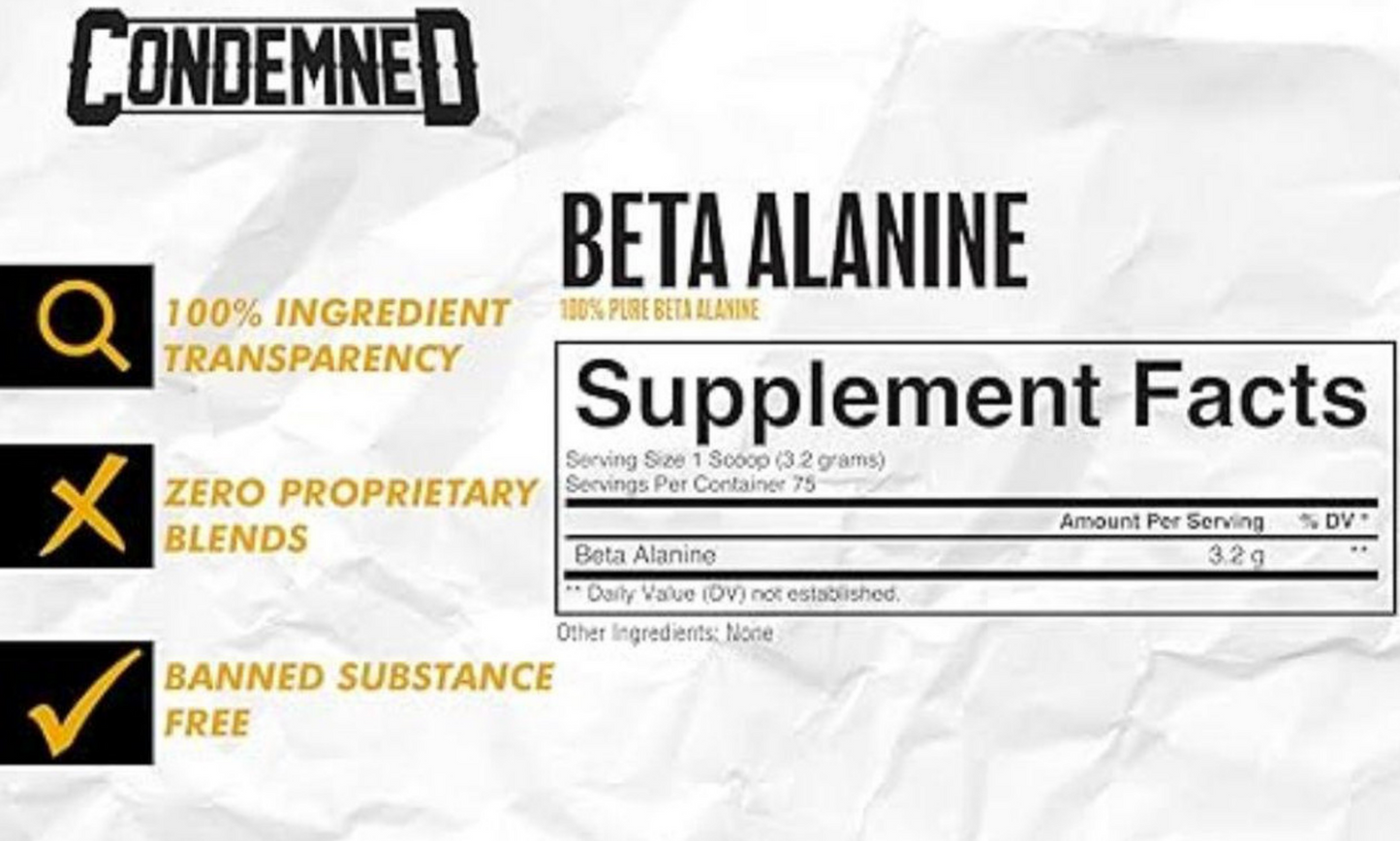 Condemned Labz Essentials Beta Alanine