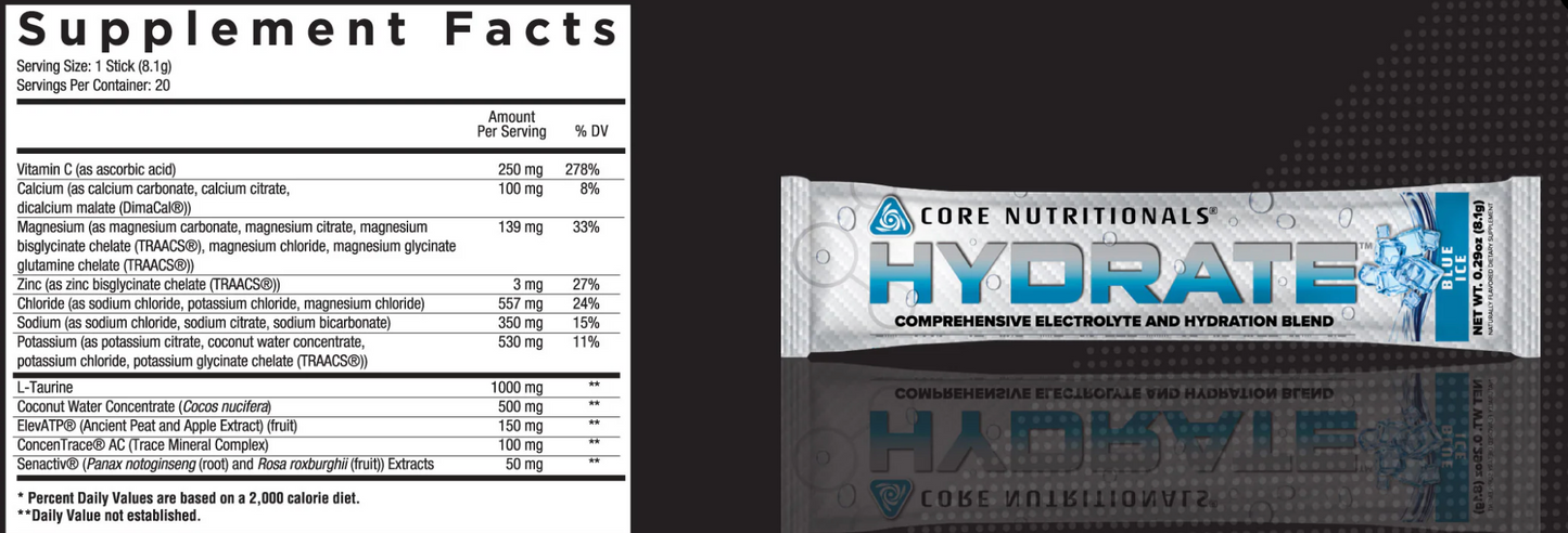 Core Nutritionals Hydrate