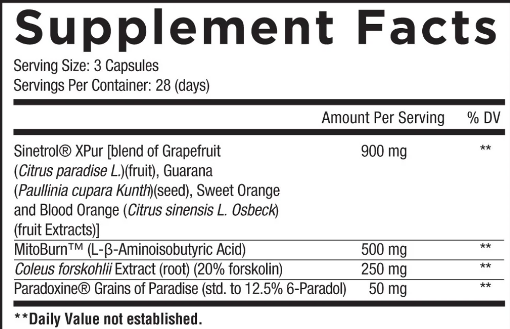 Core Nutritionals Sear