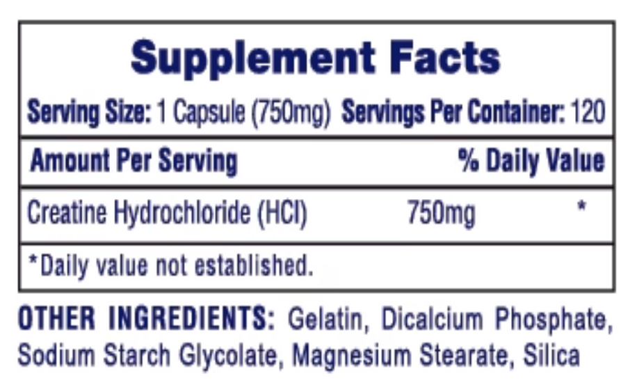 Hi-Tech Pharma Creatine HCL