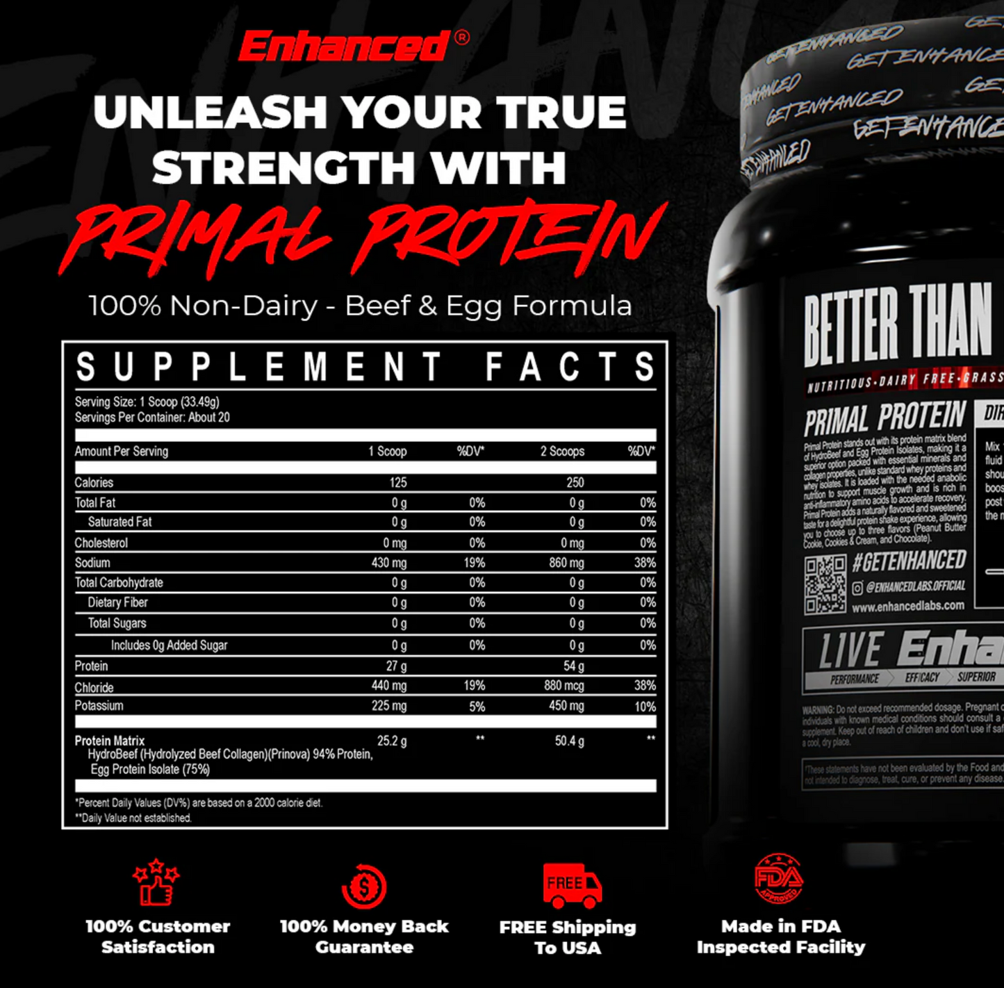 Enhanced Labs Primal Protein