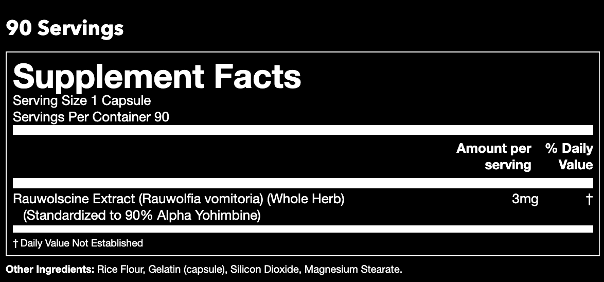 Gorilla Mind Rauwolscine