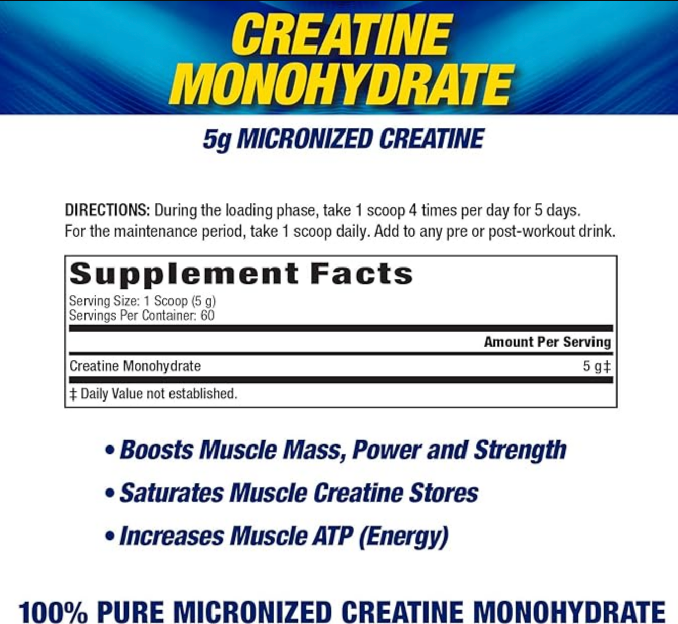 MHP Creatine Monohydrate