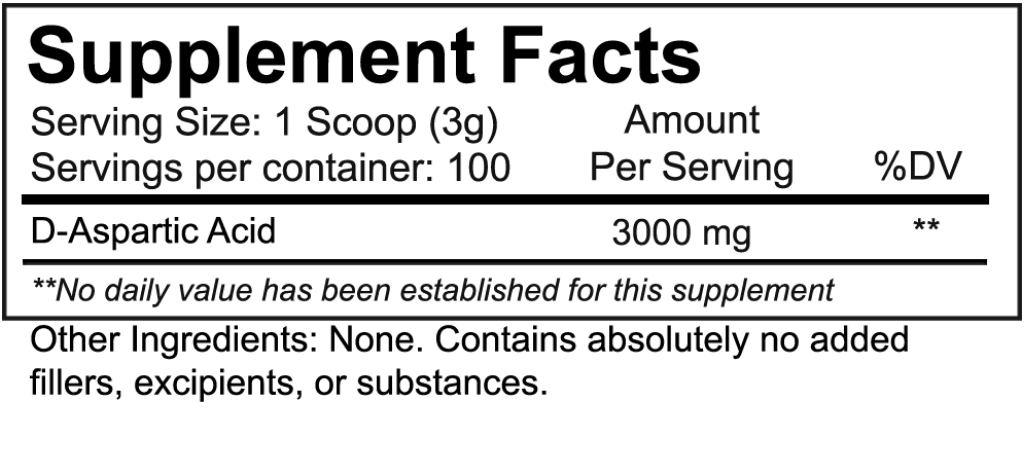 NutraKey D-Aspartic Acid