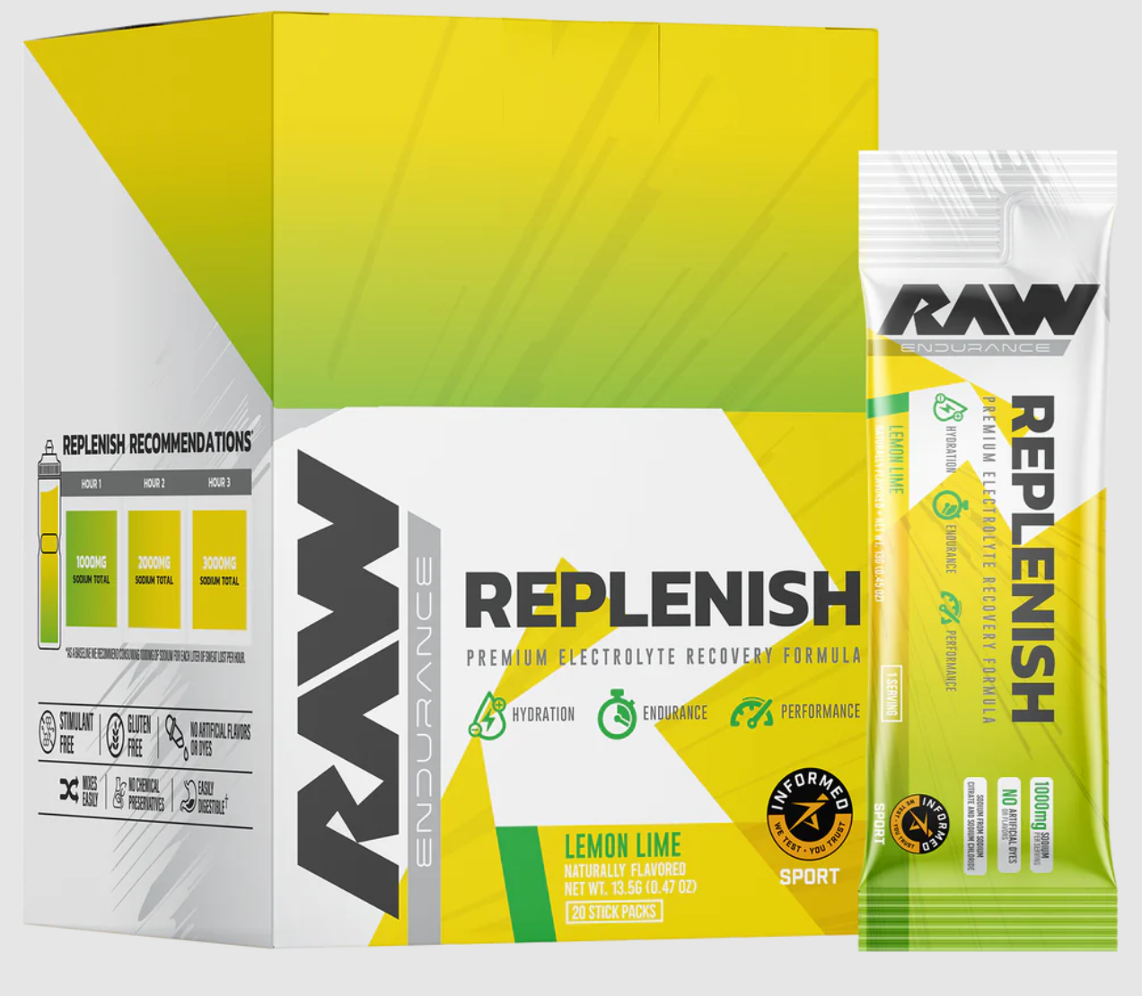Raw Nutrition Replenish Stick Pack - SuppPrep