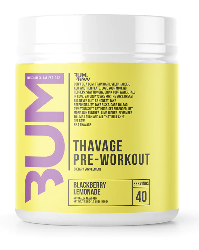 Raw Nutrition CBUM Thavage Pre