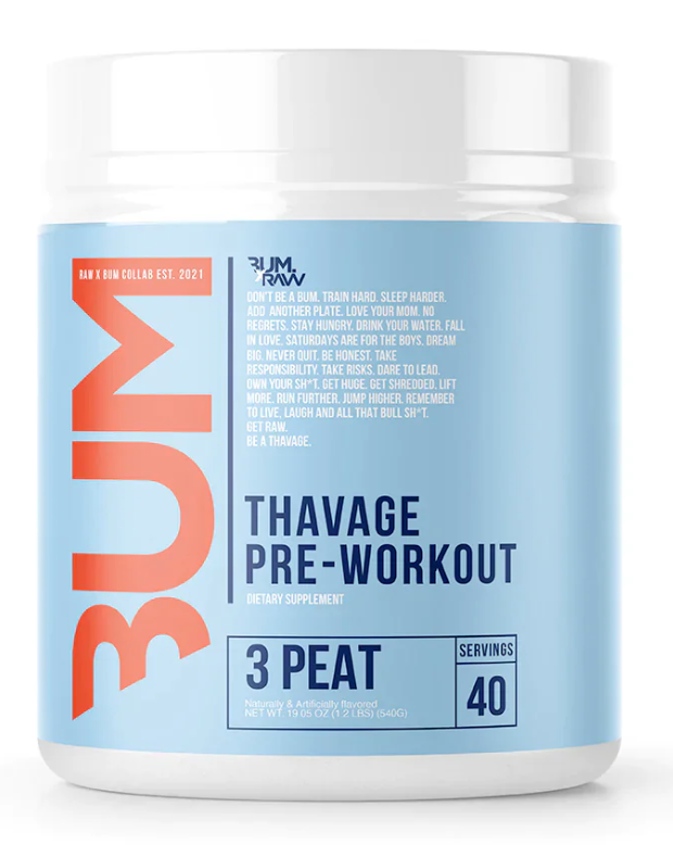 Raw Nutrition CBUM Thavage Pre