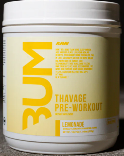 Raw Nutrition CBUM Thavage Pre