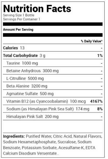 Raw Nutrition CBUM Pump RTD - SuppPrep