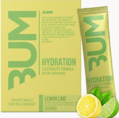 Raw Nutrition BUM Hydration Stick Packs