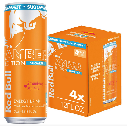 Red Bull Amber Edition Sugarfree Energy RTD
