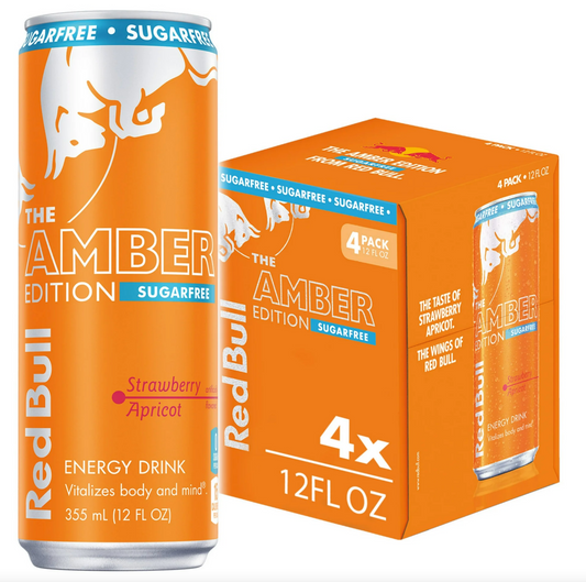 Red Bull Amber Edition Sugarfree Energy RTD