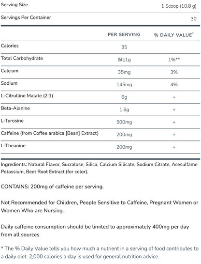 Alani Nu Original Pre-Workout - SuppPrep