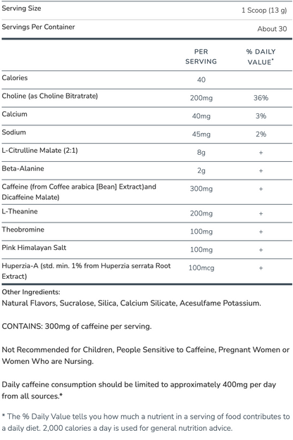Alani Nu Pre-Workout + - SuppPrep