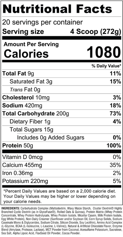 Gaspari Nutrition RealMass Advanced Weight Gainer