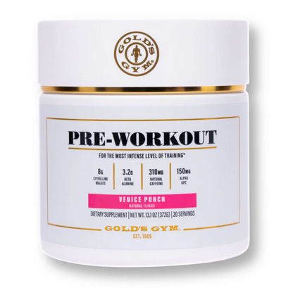 Gold's Gym Nutrition Pre-Workout - SuppPrep