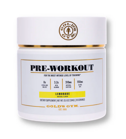 Gold's Gym Nutrition Pre-Workout - SuppPrep