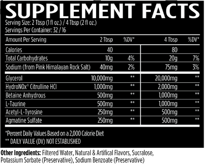 VMI Sports Pump N' Flow Liquid Glycerol