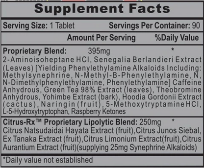 Hi-Tech Pharma Lipodrene Xtreme (red)