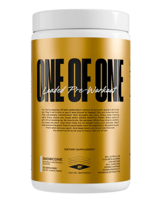 One of One Pre-Workout Fully Loaded