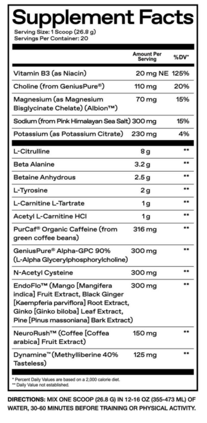 One of One Pre-Workout Fully Loaded