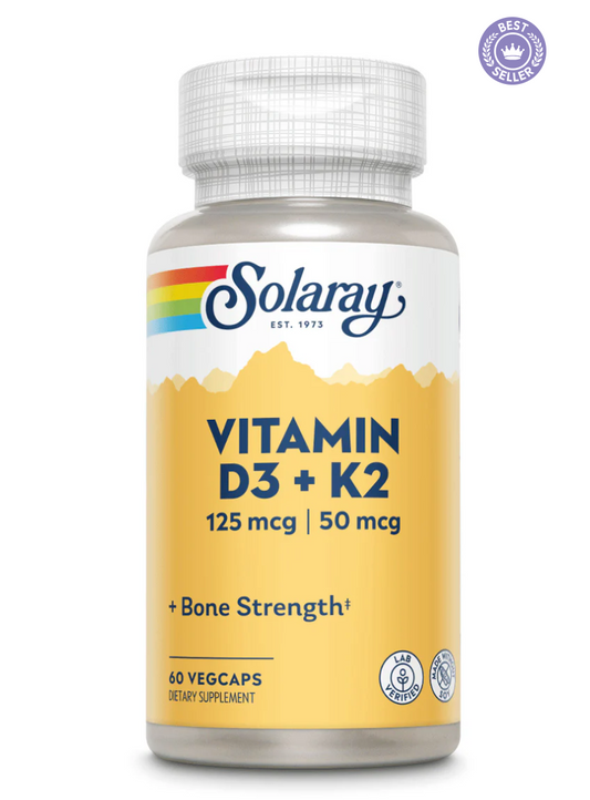 Solaray Vit D3 + K2