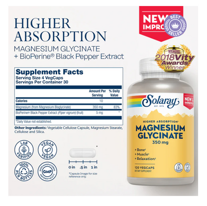 Solaray Magnesium Glycinate