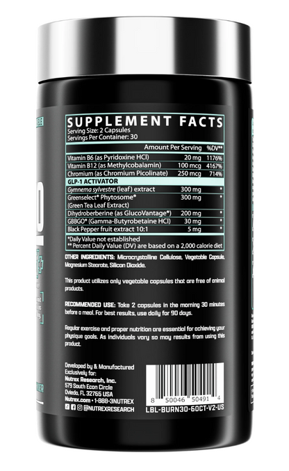 Nutrex Burn30 GLP1+