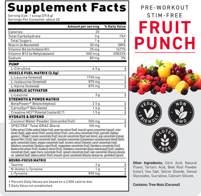 KAGED Pre-Kaged Stim Free