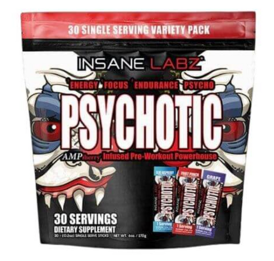 Insane Labz Psychotic Stickpack Variety Bag