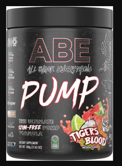 ABE Nation Stim-Free PUMP Pre-Workout