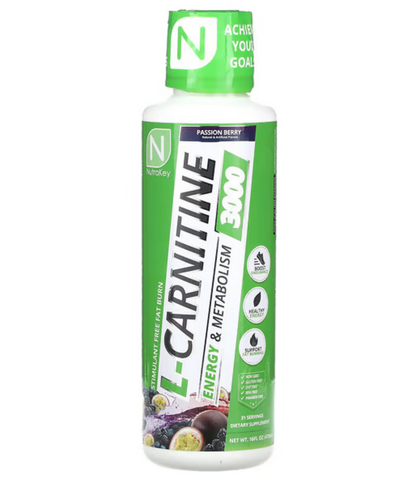 NutraKey Liquid L-Carnitine 3000mg