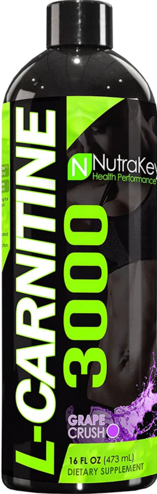 NutraKey Liquid L-Carnitine 3000mg - SuppPrep