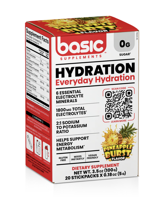 Basic Supplements Basic Hydration Stick Packs