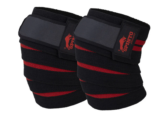 SPINTO FITNESS Knee Wraps 72inch