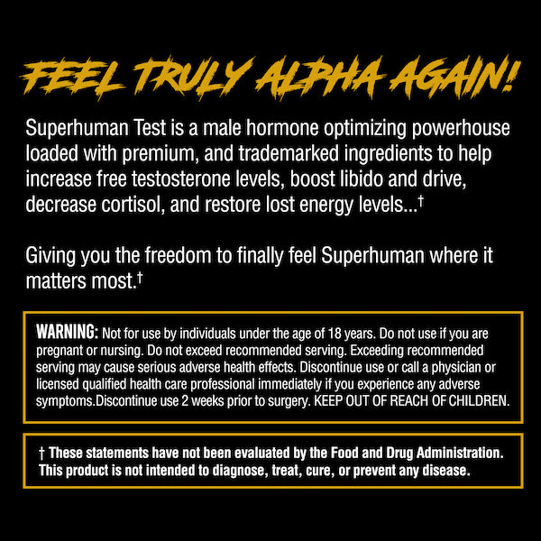 Alpha Lion Superhuman Test - SuppPrep