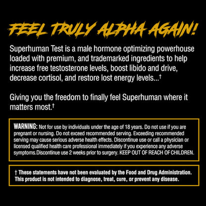 Alpha Lion Superhuman Test - SuppPrep