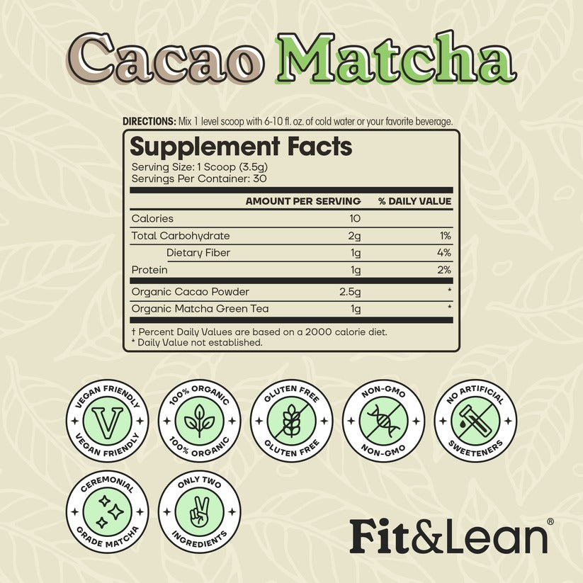 Fit&Lean Cacao Matcha