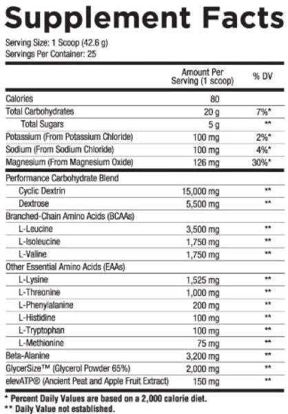 Core Nutritionals Intra - SuppPrep
