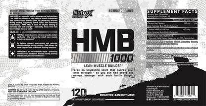 Nutrex HMB 1000 - SuppPrep