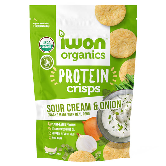 IWON Organics Protein Crisps