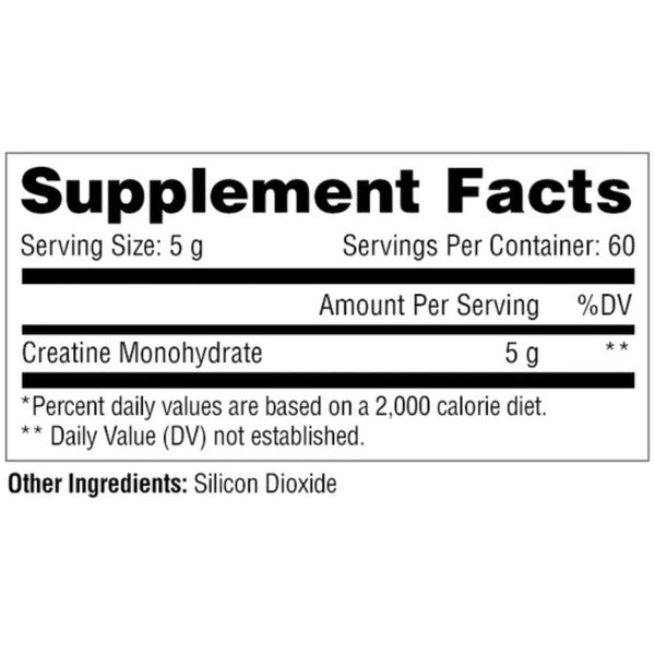 Metabolic Nutrition Creatine Monohydrate - SuppPrep