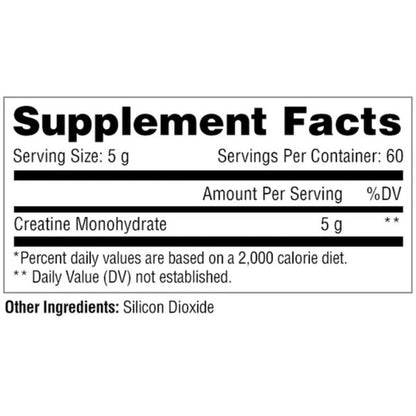 Metabolic Nutrition Creatine Monohydrate - SuppPrep