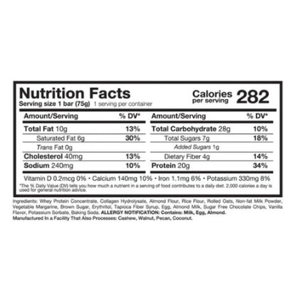 Metabolic Nutrition Crumbly Protein Bar