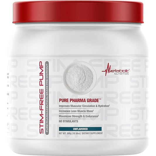 Metabolic Nutrition Stim-Free Pre - SuppPrep