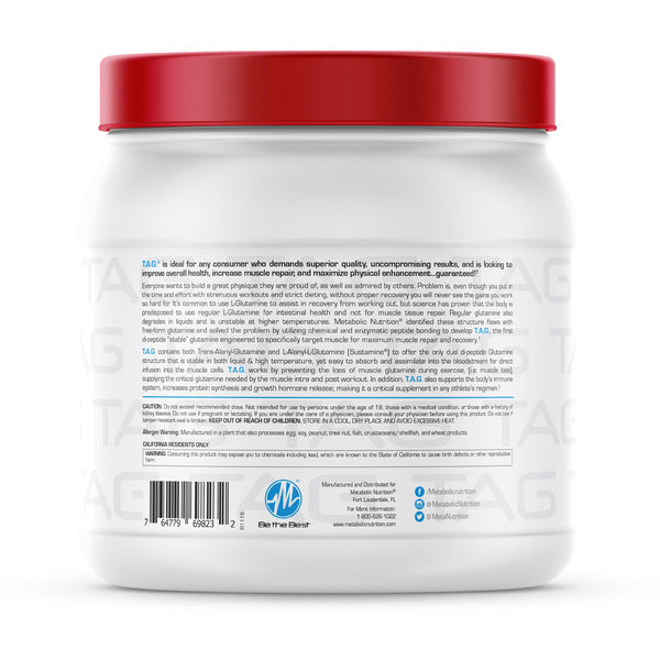 Metabolic Nutrition T.A.G. - SuppPrep